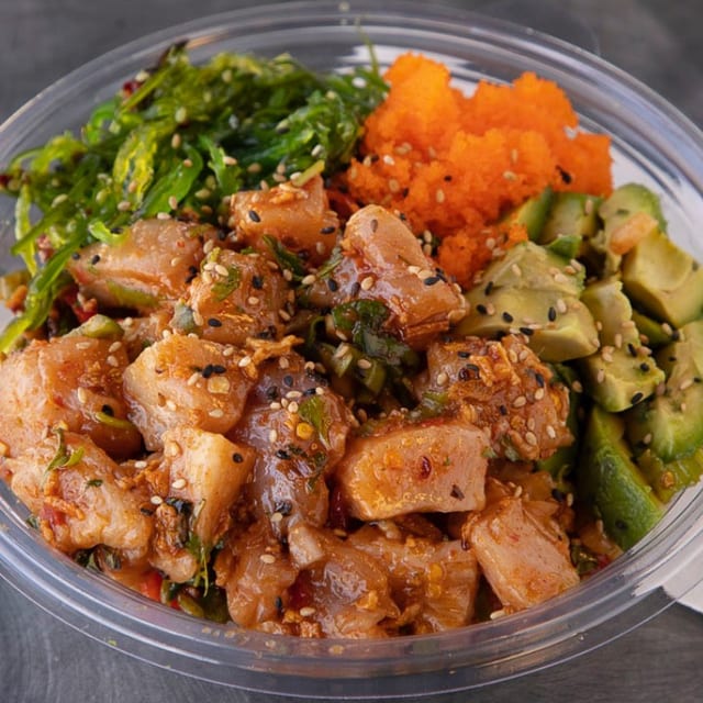 Build Your Own Poke Bowl.